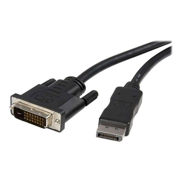 StarTech.com Adaptador Cable DisplayPort a DVI 3m Macho-Macho - Transmite hasta 1920x1200 - Negro - DPPNLFM3 StarTech.com Adaptador Cable DisplayPort a DVI 3m Macho-Macho - Transmite hasta 1920x1200 - Negro - DPPNLFM3