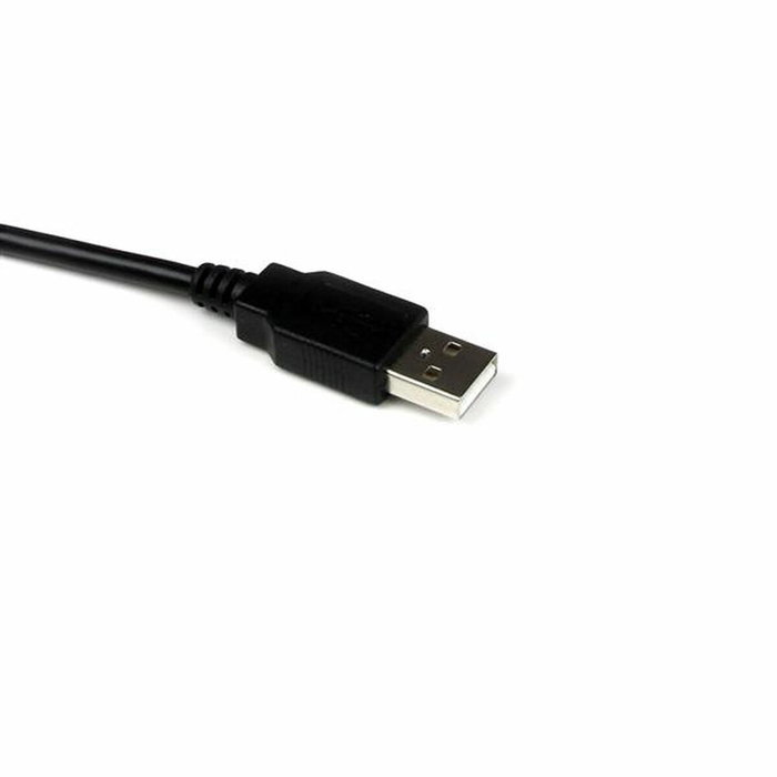 Startech Cable de Extensión USB 2.0 de 1,5m USB-A Macho a Hembra Angular Negro