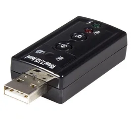 StarTech.com USB a 3.5 mm Adaptador de Audio Externo Virtual 7.1 Tarjeta de Sonido