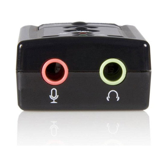 StarTech.com USB a 3.5 mm Adaptador de Audio Externo Virtual 7.1 Tarjeta de Sonido