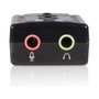 StarTech.com USB a 3.5 mm Adaptador de Audio Externo Virtual 7.1 Tarjeta de Sonido