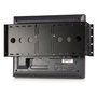 StarTech.com Soporte de montaje VESA LCD para rack de 19 pulgadas (4U) - Bracket monitor servidor, acero negro, 1.7 kg