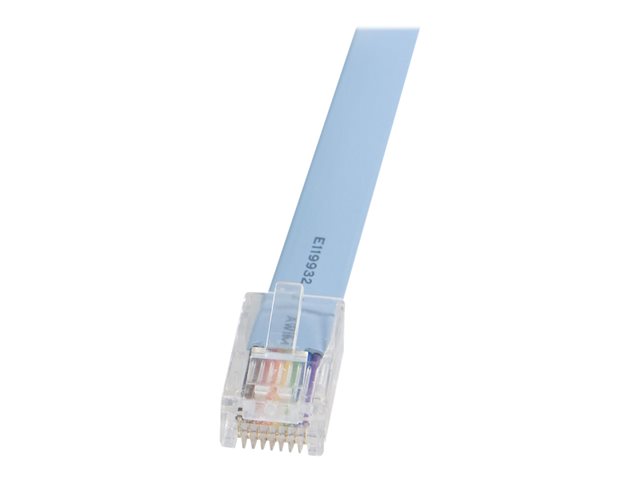 StarTech Cable de Consola Rollover RJ45 a DB9 Hembra 1.8 m Azul para Configuración de Routers y Switches Cisco - Compatible con EC1S952, EC2S952, IES101002SFP