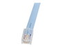 StarTech Cable de Consola Rollover RJ45 a DB9 Hembra 1.8 m Azul para Configuración de Routers y Switches Cisco - Compatible con EC1S952, EC2S952, IES101002SFP