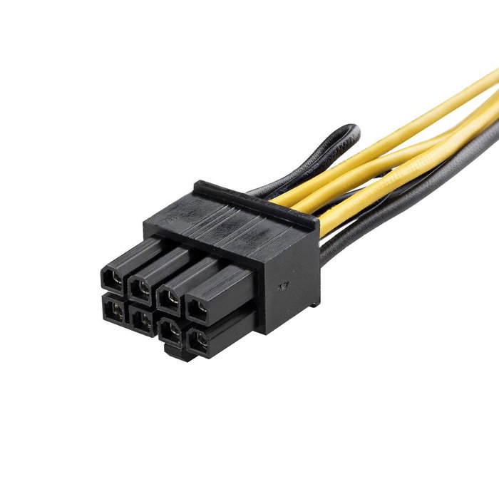 Startechcom Cable Adaptador PCI Express 6 Pines a 8 Pines para Tarjeta Gráfica ATI NVidia PCIEX68ADAP