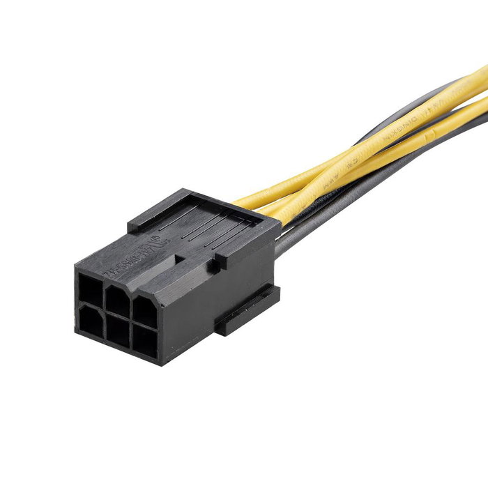 Startechcom Cable Adaptador PCI Express 6 Pines a 8 Pines para Tarjeta Gráfica ATI NVidia PCIEX68ADAP