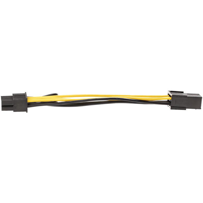 Startechcom Cable Adaptador PCI Express 6 Pines a 8 Pines para Tarjeta Gráfica ATI NVidia PCIEX68ADAP