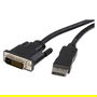 StarTech Cable DisplayPort a DVI-D 1.8m - Macho a Macho, Resolucion 1920x1200 y 1080p, DP 1.2 a DVI, Convertidor de Video