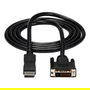 StarTech Cable DisplayPort a DVI-D 1.8m - Macho a Macho, Resolucion 1920x1200 y 1080p, DP 1.2 a DVI, Convertidor de Video