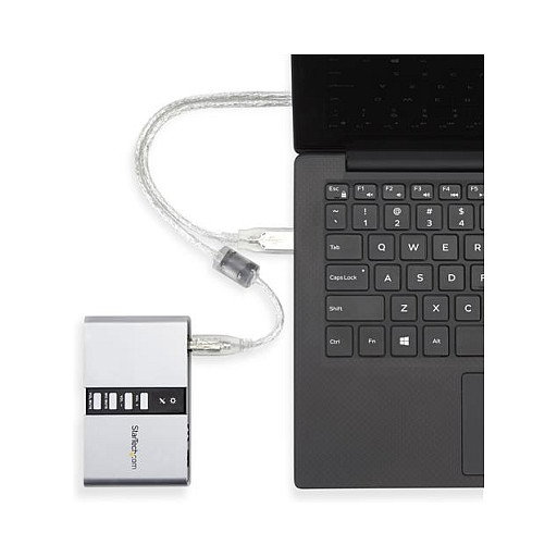 StarTech Tarjeta de Sonido Externa USB 7.1 Canales con SPDIF Digital Audio Óptico Adaptador de Audio StarTech Tarjeta de Sonido Externa USB 7.1 Canales con SPDIF Digital Audio Óptico Adaptador de Audio
