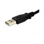 StarTech Cable Alargador USB 2.0 para Montaje en Panel, 30 cm, Tipo A Macho a Tipo A Hembra, Compatible con Dispositivos USB Tipo A y Modelo UUSBOTG
