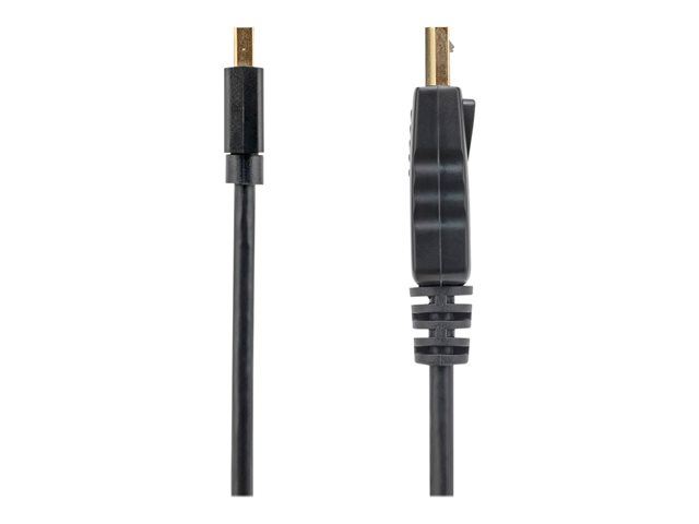 StarTech Cable Adaptador Mini DisplayPort a DisplayPort 1.8m para Video 4K, Conectores Macho y Sistema de Bloqueo StarTech Cable Adaptador Mini DisplayPort a DisplayPort 1.8m para Video 4K, Conectores Macho y Sistema de Bloqueo