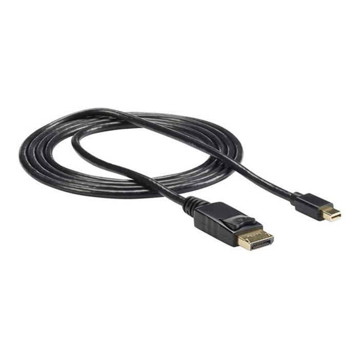 StarTech Cable Adaptador Mini DisplayPort a DisplayPort 1.8m para Video 4K, Conectores Macho y Sistema de Bloqueo StarTech Cable Adaptador Mini DisplayPort a DisplayPort 1.8m para Video 4K, Conectores Macho y Sistema de Bloqueo