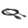StarTech Cable Adaptador Mini DisplayPort a DisplayPort 1.8m para Video 4K, Conectores Macho y Sistema de Bloqueo
