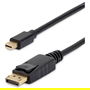 StarTech Cable Adaptador Mini DisplayPort a DisplayPort 1.2 - 1.8 m Blanco - Macho a Macho - Resolución 3840x2400 4K UHD a 120 Hz - Plug and Play