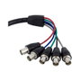 StarTech VGABNCMF1 Adaptador de Cable VGA a 5 BNC RGBHV, 0,3 m, Negro