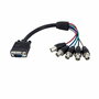 Cables Audio-Video Startech 30 cm Coaxial Para Monitor Hd15 Vg
