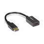 StarTech Adaptador DisplayPort a HDMI DP2HDMI2 Negro