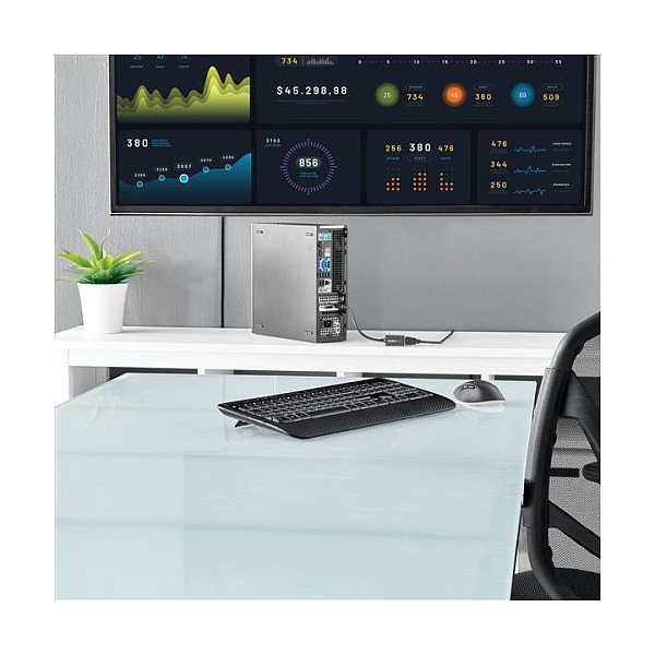StarTech Adaptador DisplayPort a HDMI DP2HDMI2 Negro