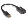 StarTech Adaptador DisplayPort a HDMI DP2HDMI2 Negro