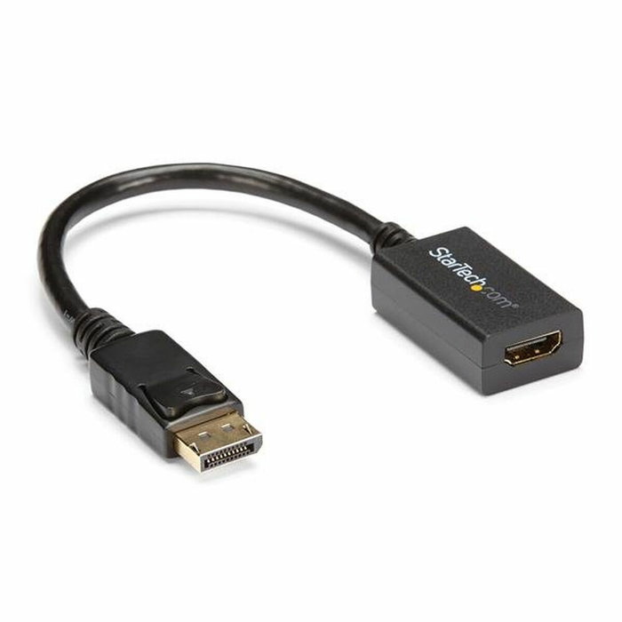 StarTech Adaptador DisplayPort a HDMI DP2HDMI2 Negro