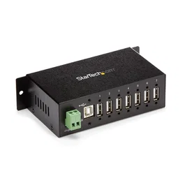 StarTech.com Hub USB 2.0 Industrial de 7 Puertos ST7200USBM en Negro