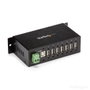 StarTech.com Hub USB 2.0 Industrial 7 Puertos ST7200USBM Protección ESD Montaje DIN
