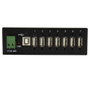 StarTech.com Hub USB 2.0 Industrial 7 Puertos ST7200USBM Protección ESD Montaje DIN