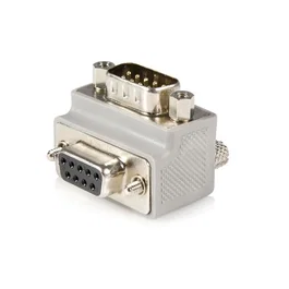 StarTech.com Adaptador de Cable Serie DB9 Macho a DB9 Hembra Gris
