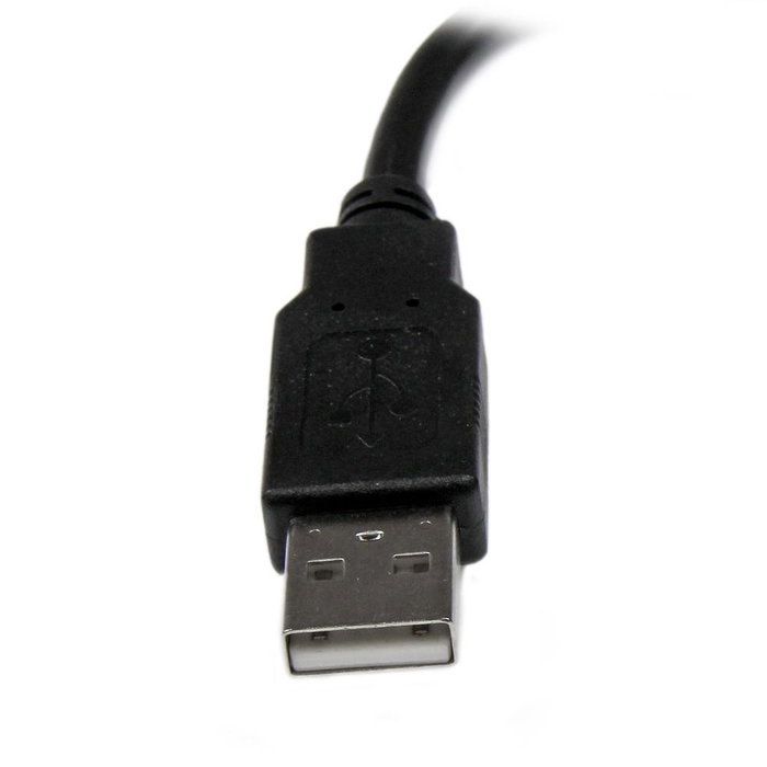 StarTech.com Cable de Extensión USB 2.0 Macho a Hembra USB A, 0,15 m, Negro