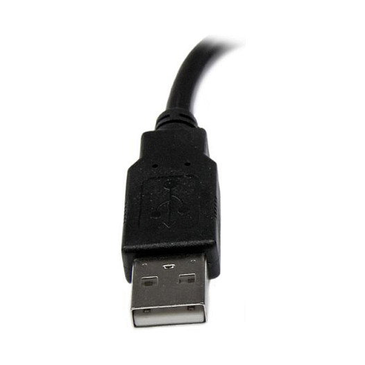 StarTech.com Cable de Extensión USB 2.0 Macho a Hembra USB A, 0,15 m, Negro