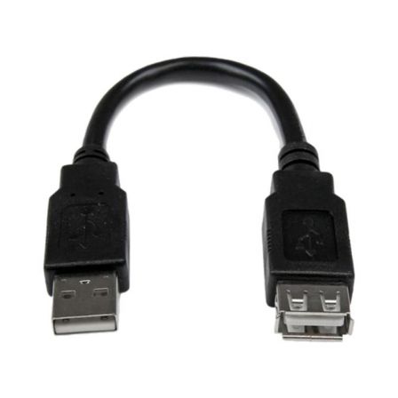 Startech Cable Alargador USB 2.0 Macho a Hembra USB-A - 0.15 m - USBEXTAA6IN Startech Cable Alargador USB 2.0 Macho a Hembra USB-A - 0.15 m - USBEXTAA6IN