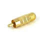 StarTech Adaptador Conversor RCA a Coaxial Tipo F Macho/Hembra - RCACOAXMF - Chapado en Oro para RG6, Garantía de por Vida