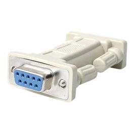 StarTech.com Adaptador Null Modem RS232 DB9 Hembra a Hembra - Adaptador Serie para Configuración Cruzada y Pruebas de Comunicación