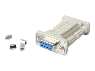 Startech.com Adaptador RS232 DB9 Hembra a Hembra Null Modem Conexión Serie