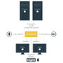 Conmutador KVM con 2 Puertos Startech SV231DPDDUA Negro