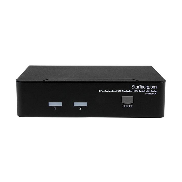 Conmutador KVM con 2 Puertos Startech SV231DPUA Conmutador KVM con 2 Puertos Startech SV231DPUA