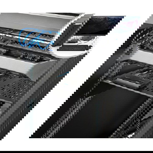 StarTech Extensor KVM por Ethernet CAT5 hasta 150m, VGA y 4 Puertos USB, Transmisor y Receptor, Plug and Play, Certificado CE/FCC/UL/TAA