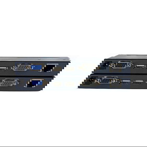 StarTech Extensor KVM por Ethernet CAT5 hasta 150m, VGA y 4 Puertos USB, Transmisor y Receptor, Plug and Play, Certificado CE/FCC/UL/TAA