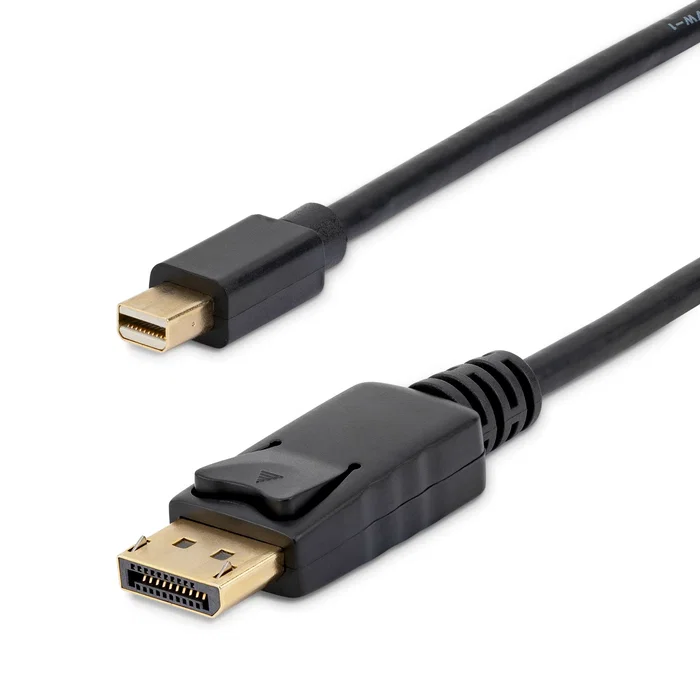 StarTech Cable MDP2DPMM10 Mini DisplayPort a DisplayPort 1.2 - 3m - Negro - Resolución 4K (3840x2160) @60Hz, HBR2, MST, HDCP