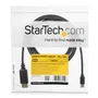 StarTech Cable MDP2DPMM10 Mini DisplayPort a DisplayPort 1.2 - 3m - Negro - Resolución 4K (3840x2160) @60Hz, HBR2, MST, HDCP