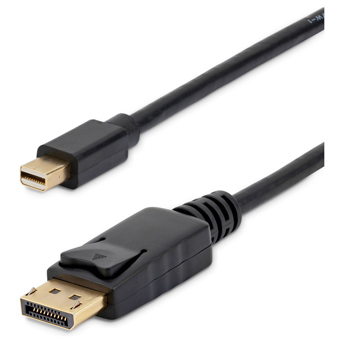 StarTech.com Cable Mini DisplayPort a DisplayPort 1.2 de 3m, 4K UHD, Negro StarTech.com Cable Mini DisplayPort a DisplayPort 1.2 de 3m, 4K UHD, Negro
