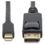 StarTech.com Cable Mini DisplayPort a DisplayPort 1.2 de 3m, 4K UHD, Negro