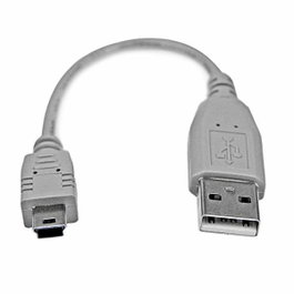 StarTech.com Cable USB 2.0 A a Mini-USB B, 0,152 m, Gris