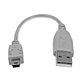 StarTech Cable USB 2.0 Tipo A a Mini B, 6 Pulgadas (15 cm)