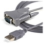 StarTech ICUSB232DB25 Cable Adaptador USB a Serie RS232 con DB9 y DB25 de 0,9 m