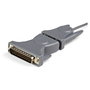 StarTech ICUSB232DB25 Cable Adaptador USB a Serie RS232 con DB9 y DB25 de 0,9 m