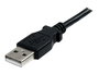 StarTech Cable de Extensión USB 2.0 USB-A Macho a USB-A Hembra 3m, 24/28 AWG, Doble Blindaje, Negro