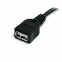 StarTech.com Cable de Extensión USB 2.0 de 1,8 m, USB Tipo A Macho a Hembra, Negro