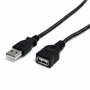 StarTech.com Cable de Extensión USB 2.0 de 1,8 m, USB Tipo A Macho a Hembra, Negro